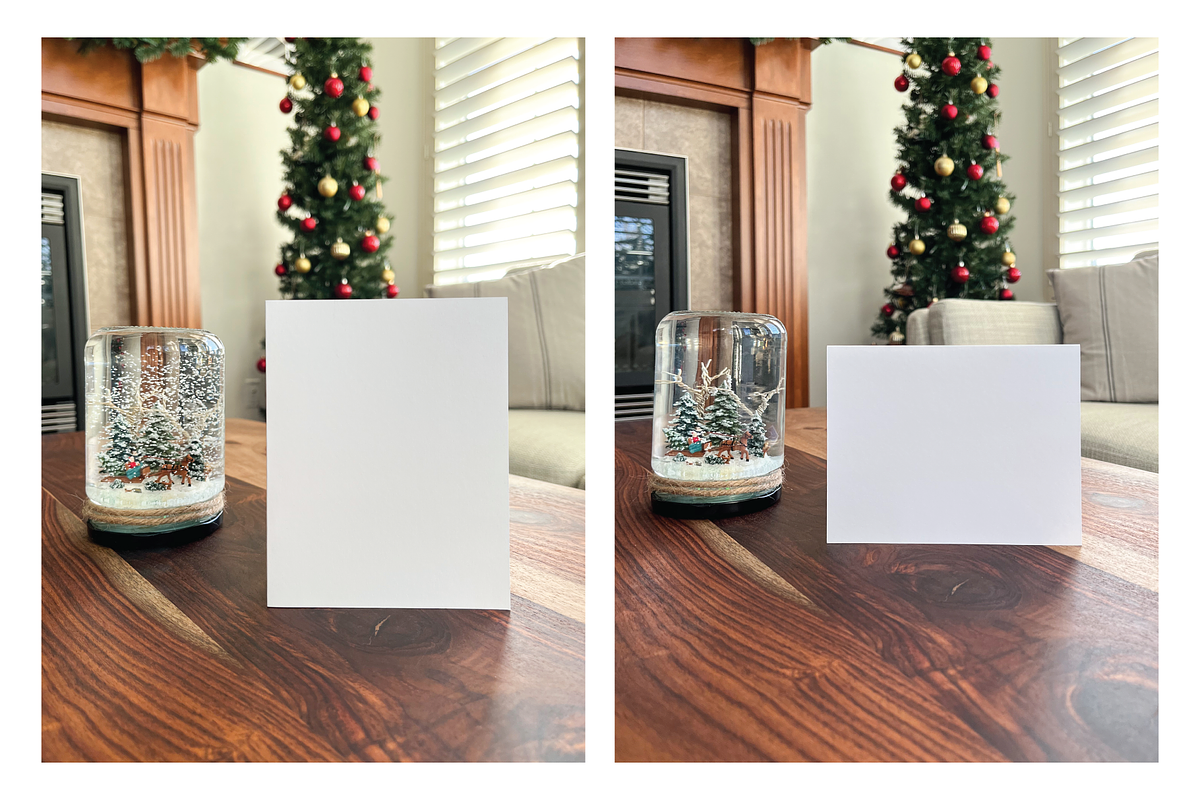 A2 Christmas Card Mockup Bundle, a Household Mockup by Saguaro Digital (Photo 2 of 11)