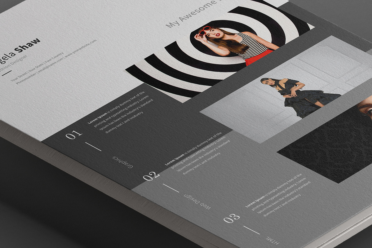 Orion Resume Template, a Resume Template by Nina Shaw (Photo 9 of 11)