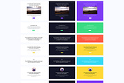 80% sale. Picasso Landing UI Kit, an UI Kit Template by CraftedPixels Market (Thumbnail 6 of 9)