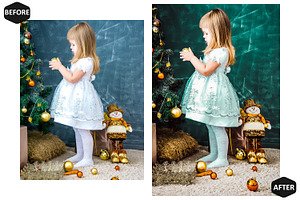 12 Happy Xmas Photoshop Actions