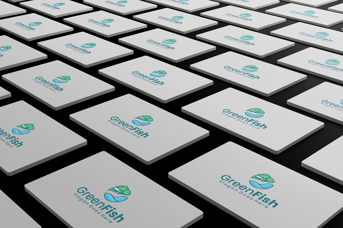 Mascot Green Fish Logo Design, a Branding & Logo Template by Artnivora.Std (Photo 3 of 3)