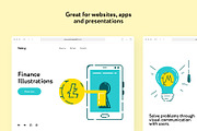 Veksy Finance Illustrations, a Finance Illustration by Welovegraphics (Thumbnail 4 of 7)