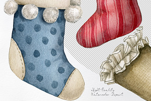 Winter Holiday Christmas Socks Set