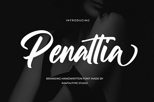 Penattia Branding Handwritten Font