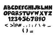 Big Chunk | Hand Drawn Font, a Sans Serif Font by Supersimbo © (Thumbnail 3 of 4)