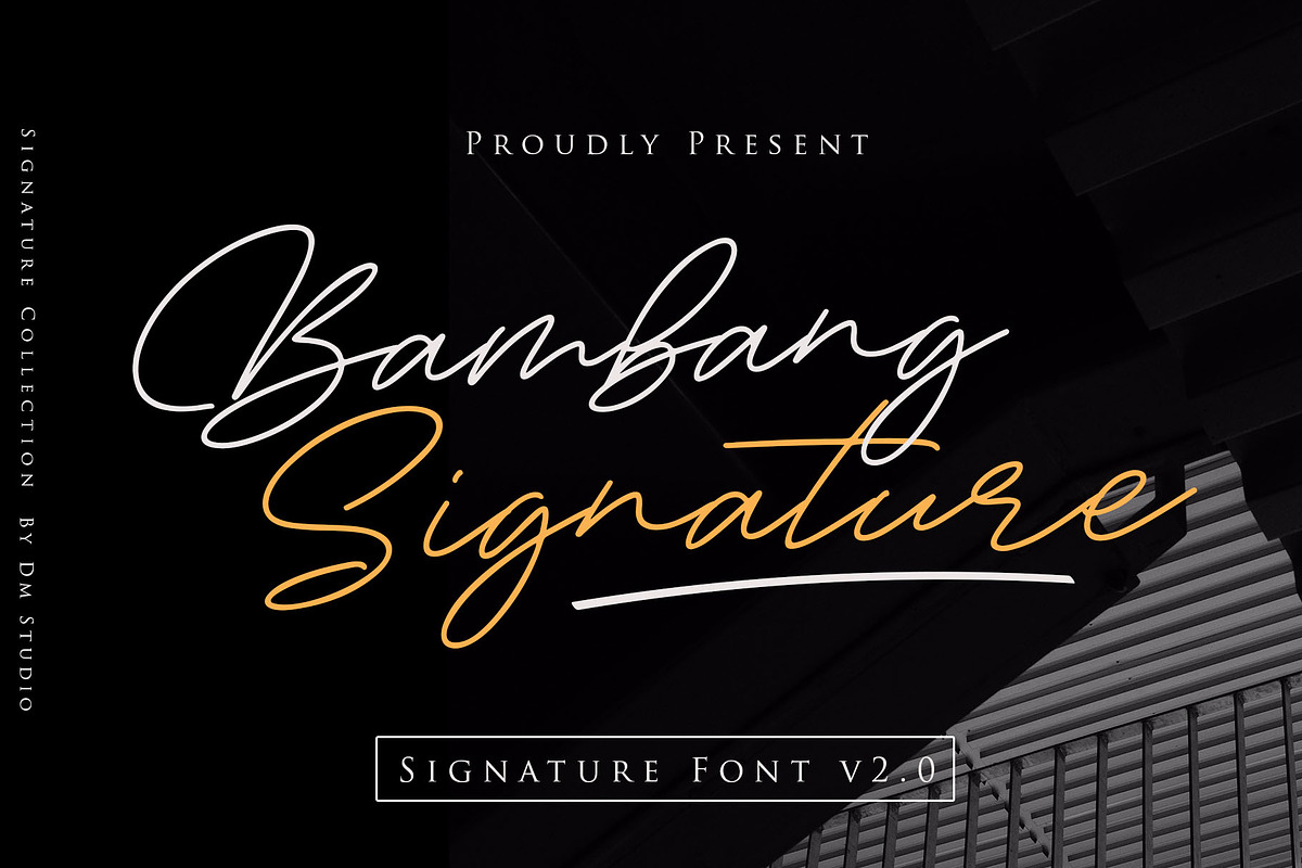Bambang Signature Font V2.0