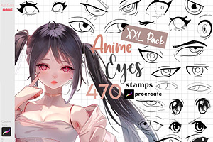 Procreate Anime Eyes Manga Eye Guide