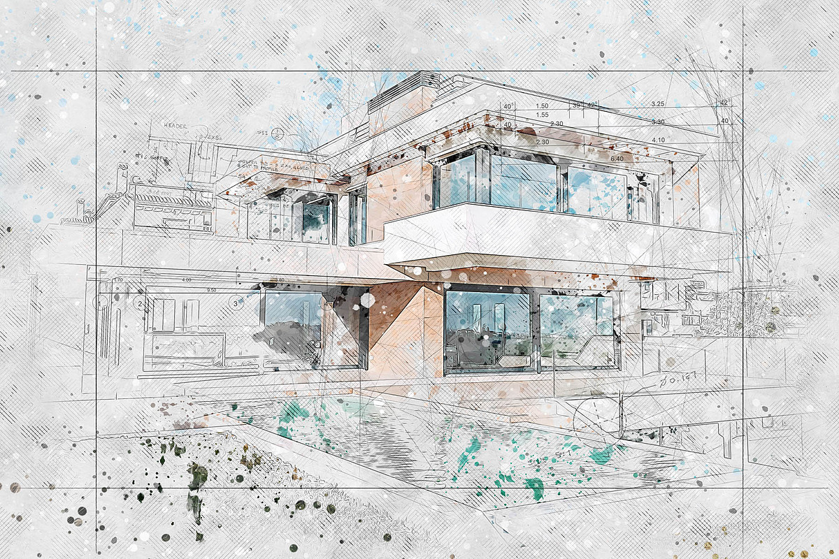 Arch Sketch Photo Effect Template, an Action Add-On by MRI STUDIO (Photo 33 of 33)