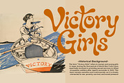 Rattoligs - Retro Dsiplay Font, a Serif Font by NuType (Thumbnail 6 of 10)