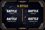 Battle Road, a Blackletter Font by Fachranheit Studio (Thumbnail 2 of 13)