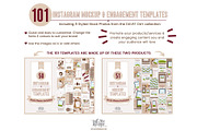 101 Instagram Canva Templates, a Social Media Template by With Love Monique (Thumbnail 2 of 11)