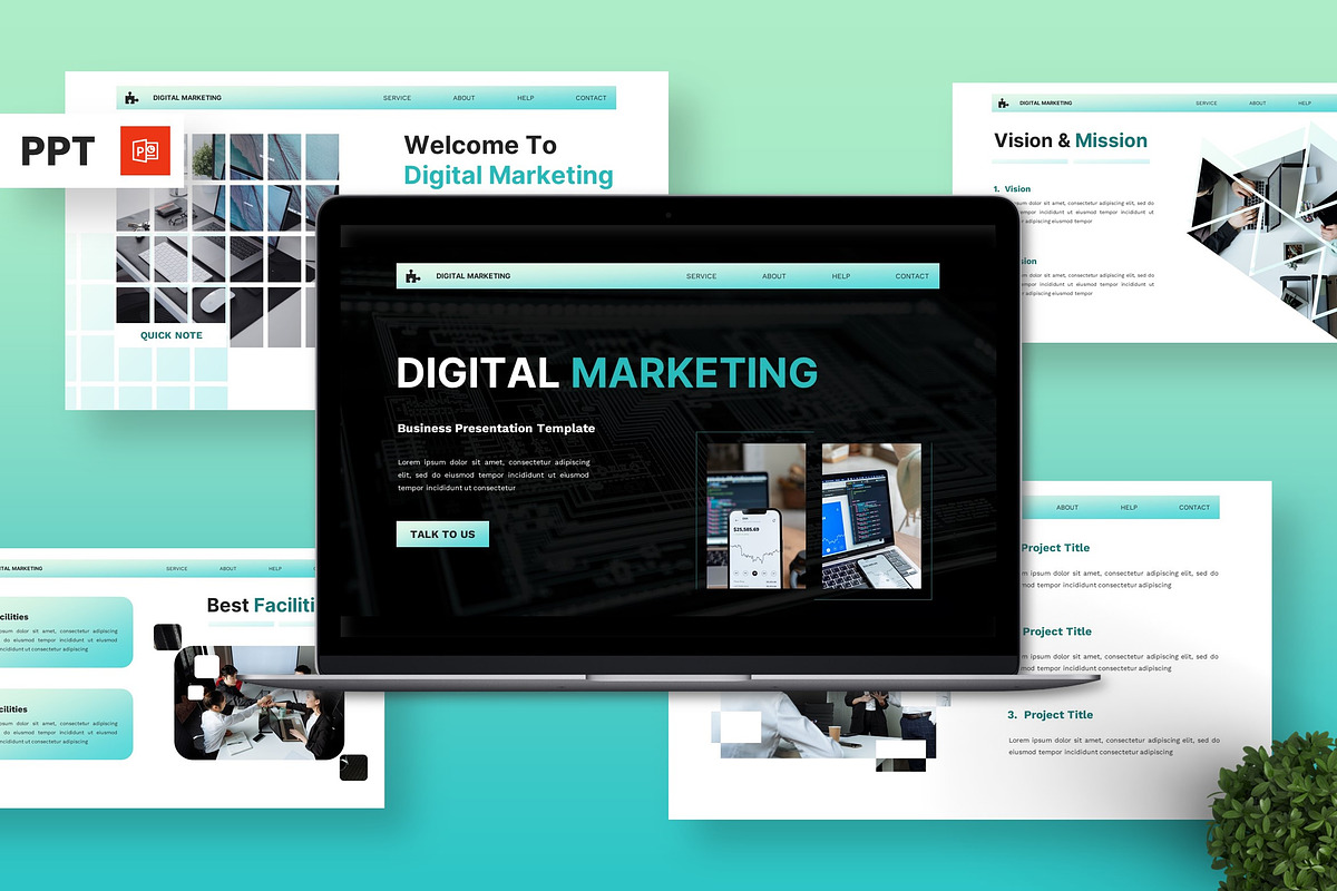 Digital Marketing - Business PPT