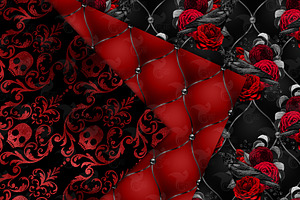 Luxury Vampire Digital Paper