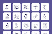 Wellness and Lifestyle Icons Bundle, an Outline Icon by Prosymbols (Thumbnail 11 of 18)