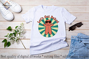 Retro Christmas Sublimation Bundle, a Decorative Illustration by DiamondShop (Thumbnail 6 of 20)
