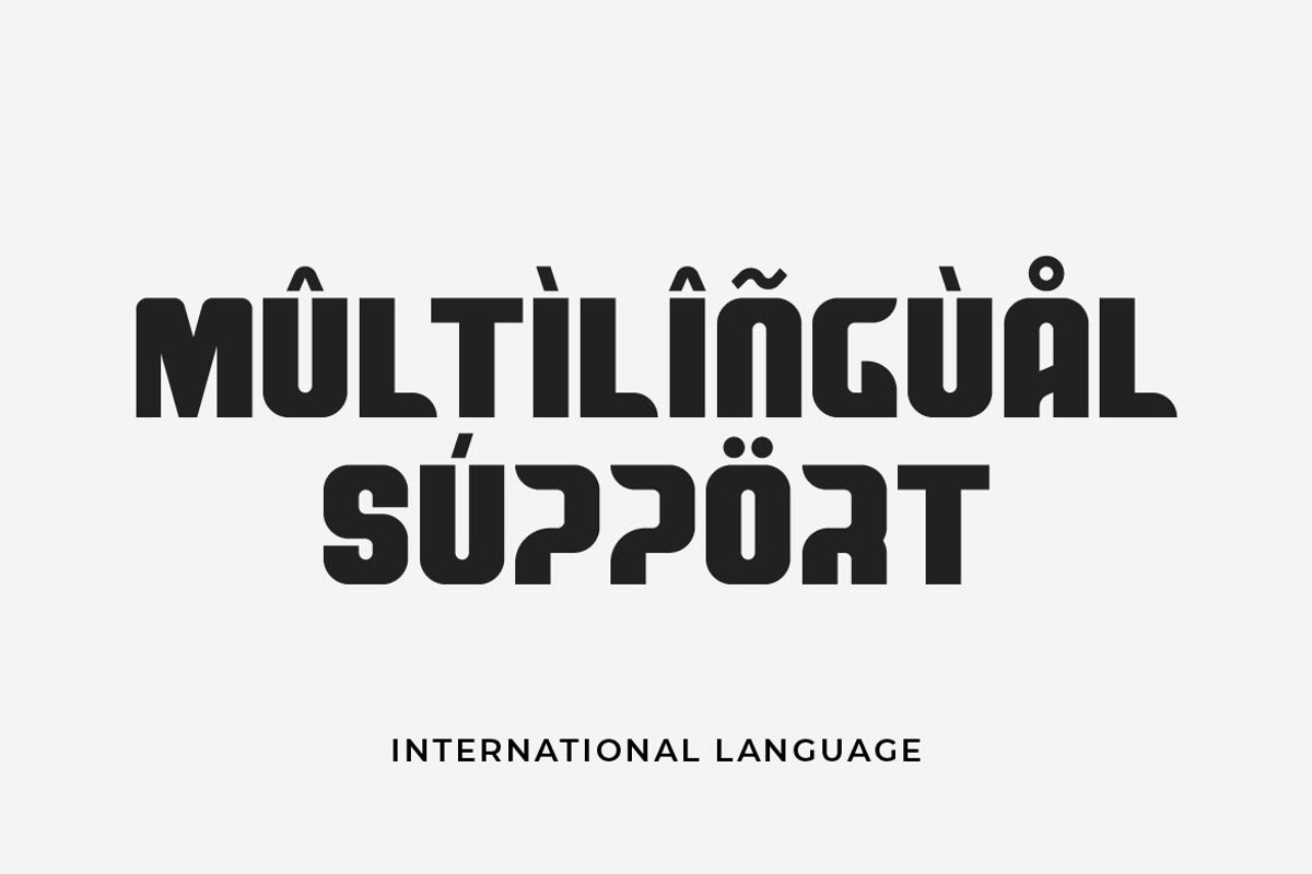 Abruc Display Font, a Sans Serif Font by Artiveko (Photo 6 of 8)