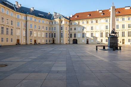 Prague Castle in the spring morning sun, a Holiday Photo by PhotoVision Pavel Rezac