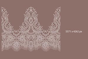 Lace Seamless Ribbons, Frames.