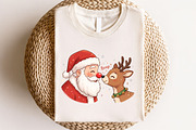 Funny Retro Christmas PNG, a Seasonal Illustration by CraftArtStudio (Thumbnail 4 of 4)