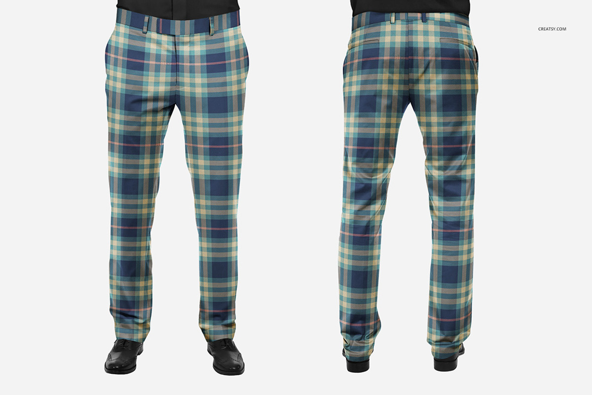 Elegant Trousers Mockup Set, a Bottom Mockup by Creatsy (Photo 2 of 7)