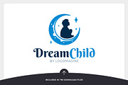 Dream Child - Boy Logo Template, a Branding & Logo Template by LOGOMAGINE (Thumbnail 5 of 16)