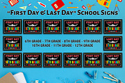 Back to School Photo Props Signs, a Stationery Template by DickyJiang Illustrations (Thumbnail 3 of 3)