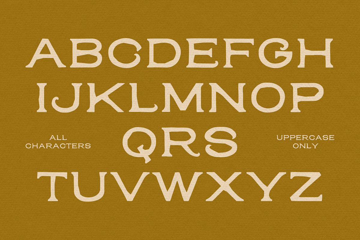 SFC Noble King, a Serif Font by Skilline Supply Co. (Photo 3 of 8)