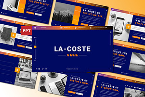 LA-COSTE Powerpoint Template