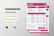 4 Set Commerce Invoice Template, a Print Template by twinstd (Thumbnail 5 of 5)