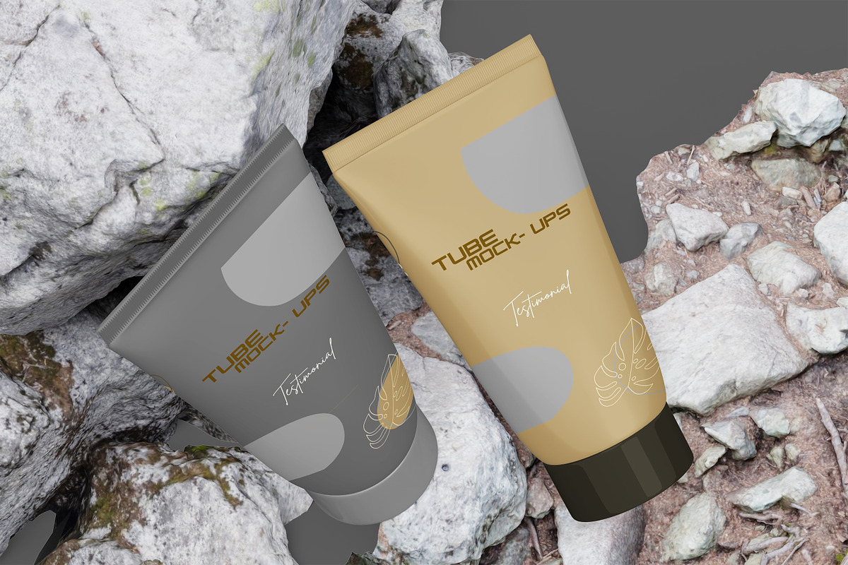 COSMETIC TUBE, a Packaging Mockup by kebunmockup (Photo 5 of 5)