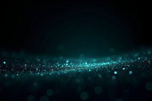 Elegant Black Background With Teal G, a Photo by LOGOCREATIVE