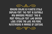 Bokcing Online - Gothic Font, a Blackletter Font by QR Design Studio (Thumbnail 3 of 6)