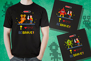 Pixel game monstrs and heroes, an Animal Illustration by eka panova (Thumbnail 6 of 8)