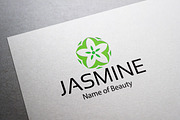 Jasmine Floral Logo, a Branding & Logo Template by shujaktk (Thumbnail 2 of 2)