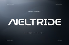 Neltride - Modern Tech Font