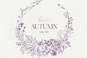 fall pumpkin clipart, an Illustration by JULIA x JULIE's ART (Thumbnail 5 of 20)
