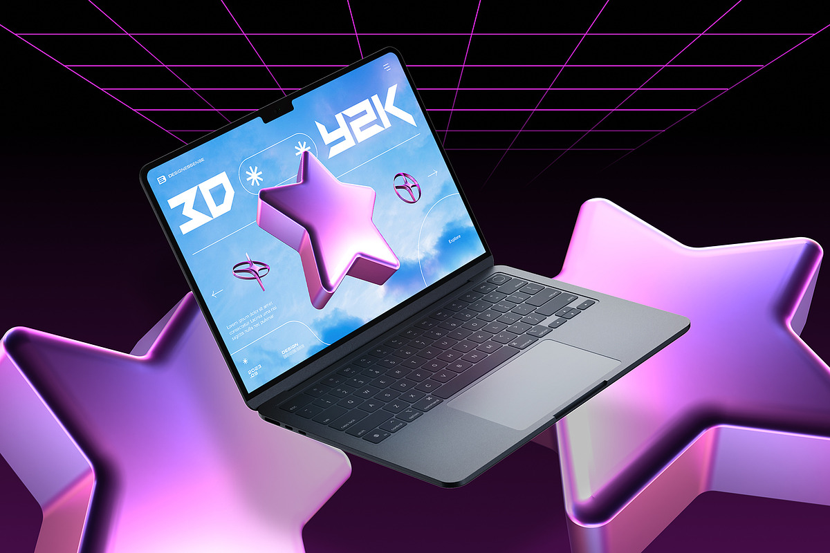 3D Y2K Objects - 111 illustrations, an Object Graphic by assetpro.design (Photo 6 of 15)