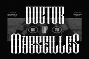 Masberco - Blackletter Style, a Blackletter Font by Arterfak Project (Thumbnail 2 of 12)