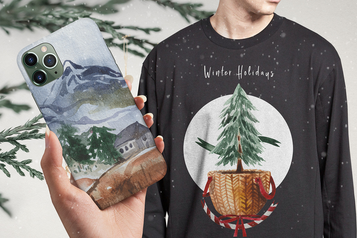 Winter Holidays, a Decorative Illustration by Design X0 (Photo 15 of 15)