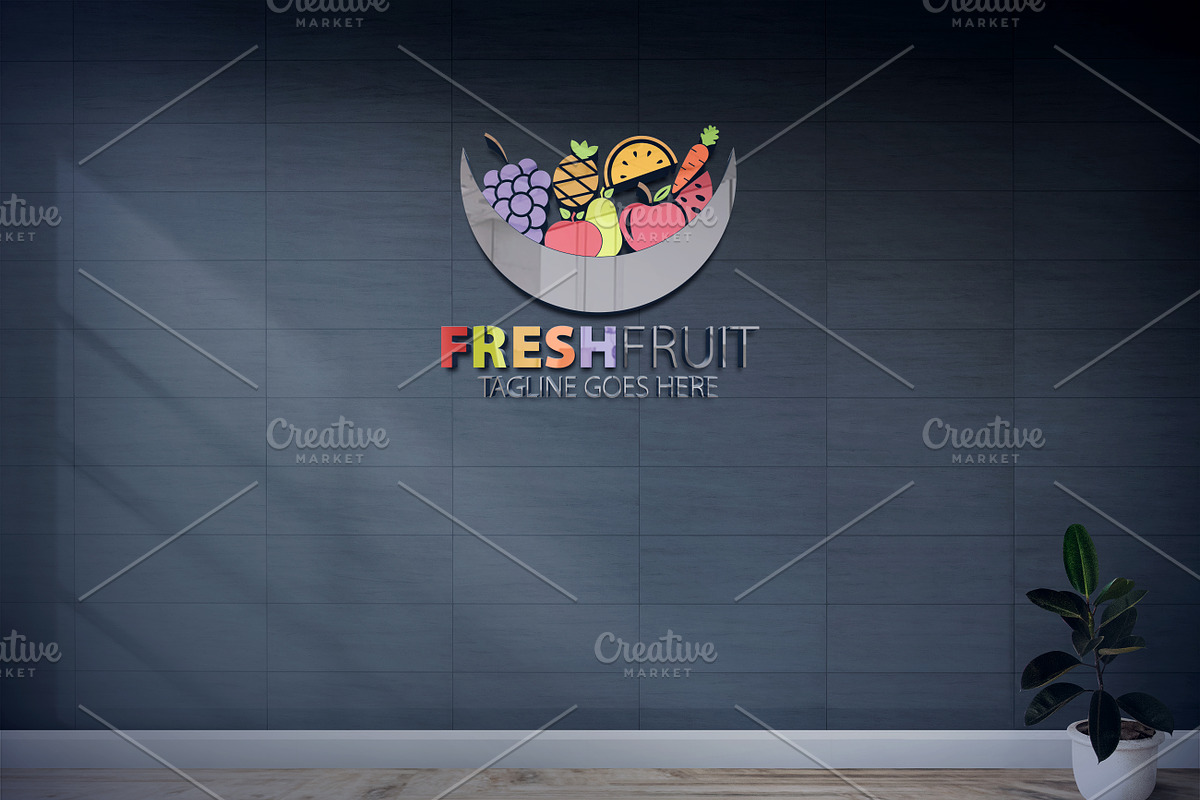 Fresh Fruit Logo, a Branding & Logo Template by Josuf Media (Photo 3 of 3)