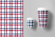 Plaid & Stripe Watercolor Patterns, a Texture Illustration by YarovaArt (Thumbnail 9 of 9)