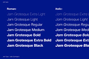 Jam Grotesque, a Font by JAM Type (Thumbnail 8 of 16)