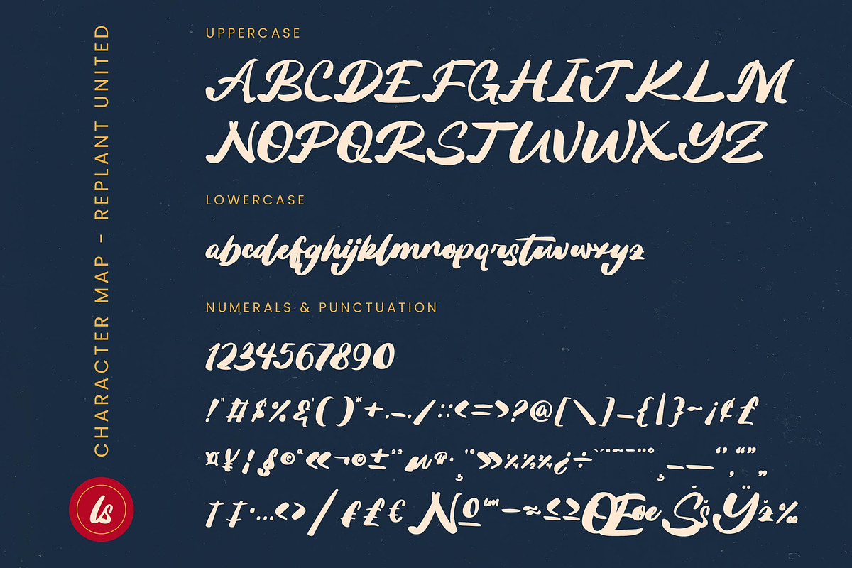 Replant United Bold Calligraphy Font, a Font by Letterena Studios Script (Photo 18 of 20)
