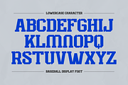 Energy Sport - Baseball Logo Font, a Slab Serif Font by Nirmana Visual (Thumbnail 5 of 9)
