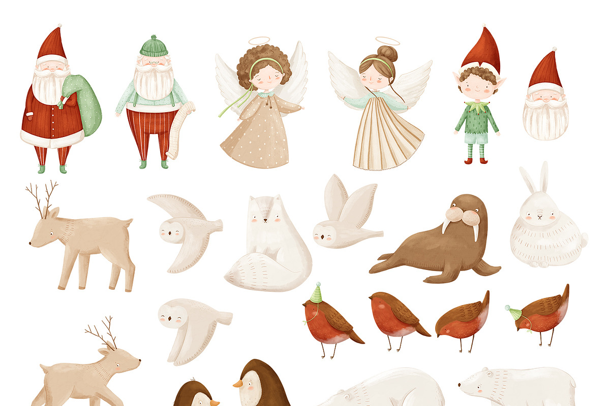 Magical Christmas - kids collections, a Seasonal Illustration by polikarpovaart (Photo 18 of 20)