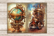 Steampunk Junk Journal Kit Ephemera, a Person Illustration by GlamArtZhanna (Thumbnail 8 of 9)