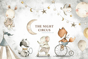 The Night Circus, an Animal Illustration by Flora+Bear (Thumbnail 1 of 7)