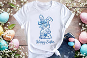 Happy Easter PNG, an Illustration by DreamArtGraphic (Thumbnail 3 of 4)