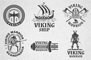12 Viking logos, a Branding & Logo Template by sivVector (Thumbnail 2 of 5)