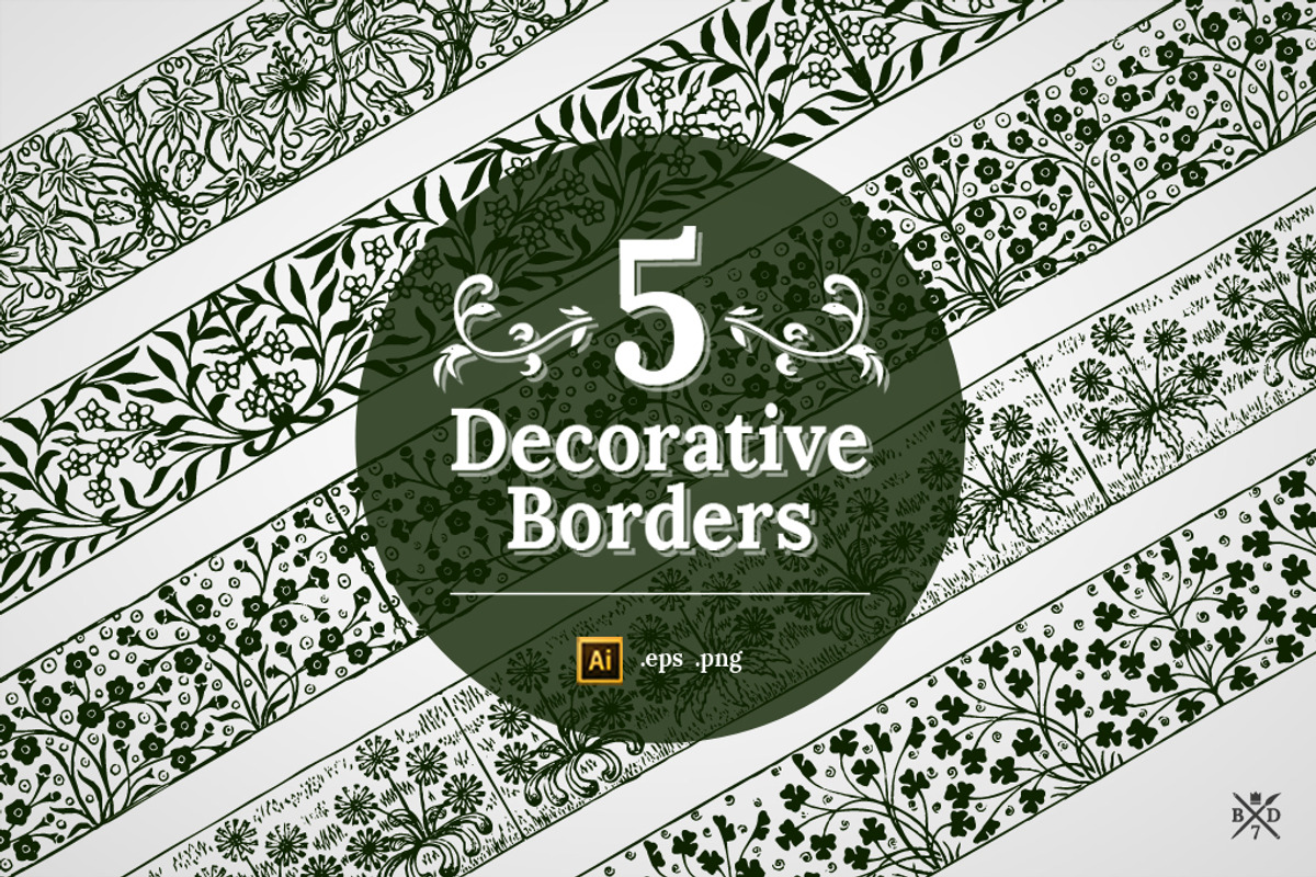 5 Decorative Borders